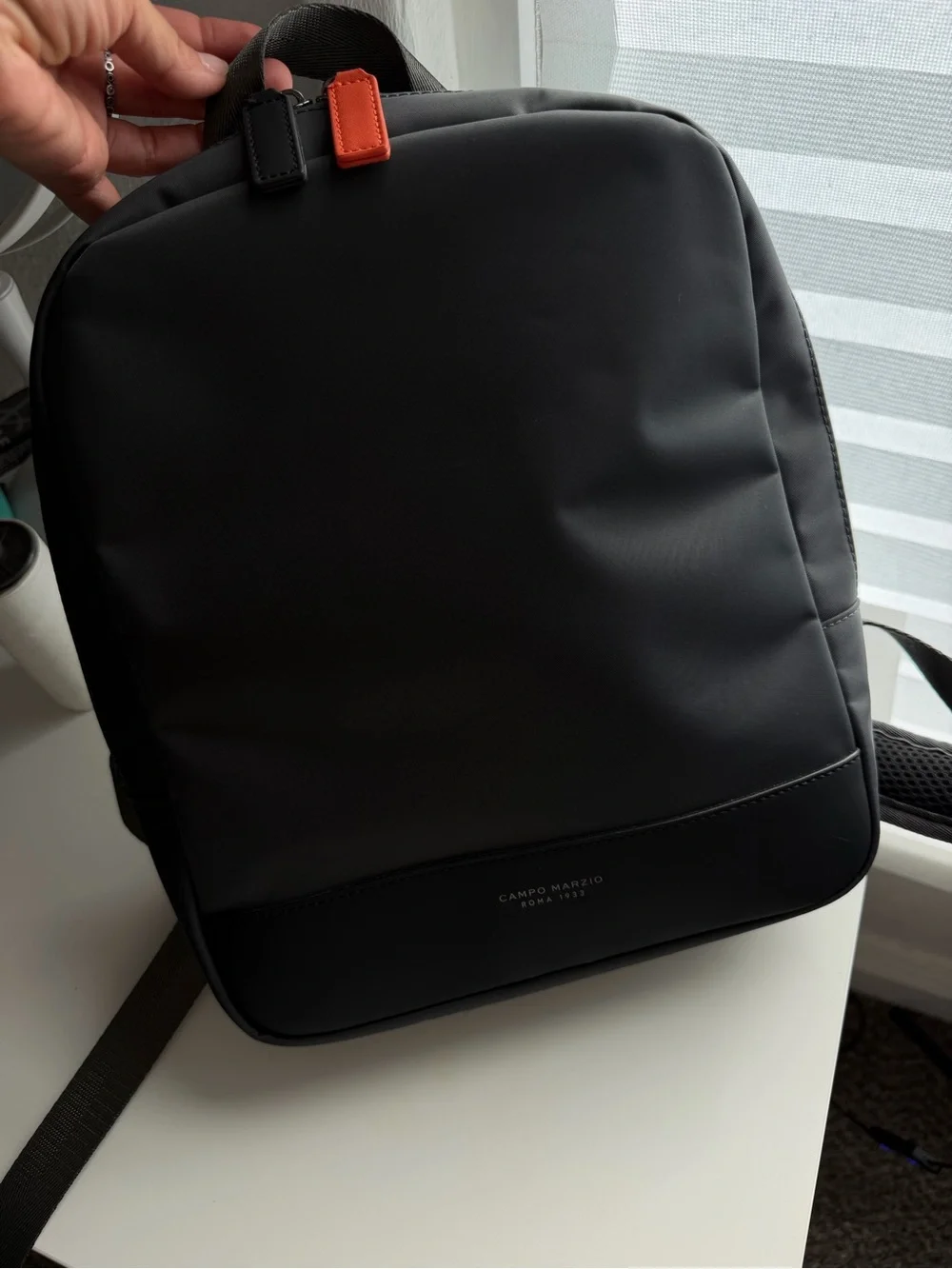 Campo Marzio Roma 1933 Backpack – Gray Laptop Backpack